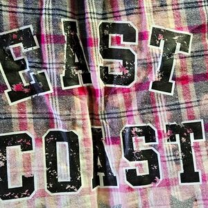 So Nikki Girls Flannel Top